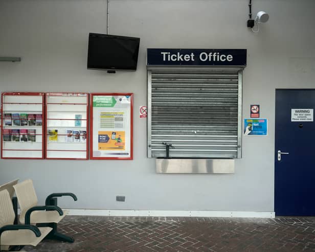 The government has asked train operators to withdraw proposals to close railway ticketing station across England after the transport watchdog recommended against the widespread closures. (Credit: Getty Images)