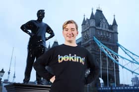 Sebbie Hall, who has been named the UK's kindest person

