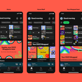 Spotify Wrapped will appear on the home page of your app. Image: Spotify