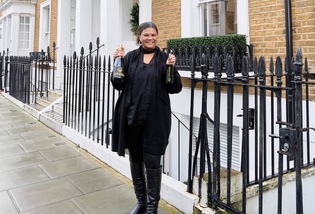 A student nurse forced to 'sofa surf' after becoming a victim of Britain's rental crisis has won a £5M house in the Omaze prize draw. Picture: Omaze/SWNS