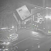 Lorry driver has miracle escape after shocking M6 crash near Birmingham captured on CCTV