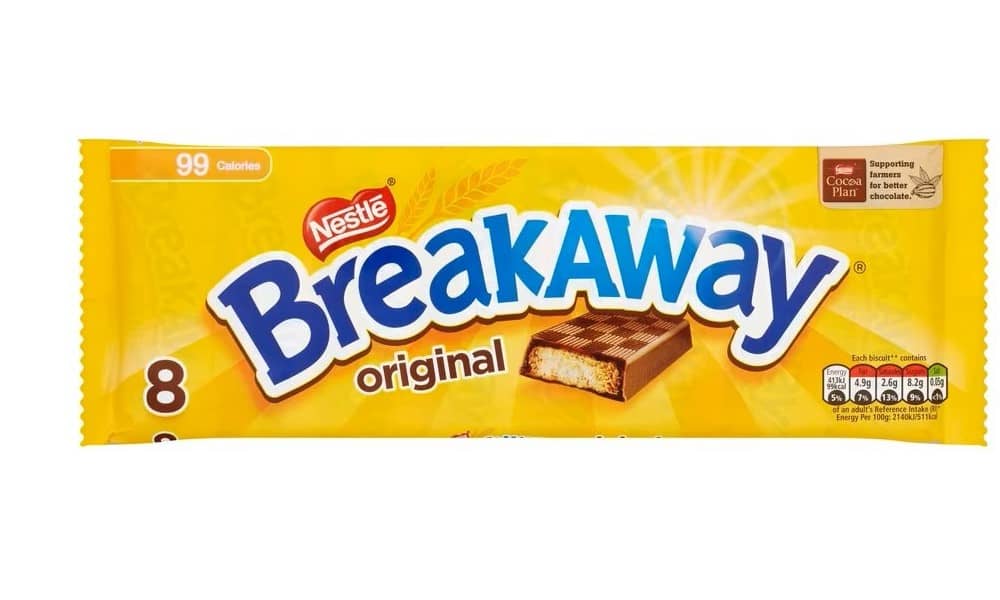 Breakaway biscuits will be discontinued due to a decline in sales