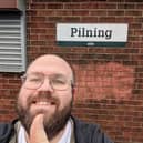 David Jones, 34, at Pilning station.