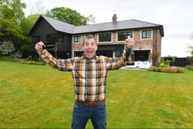 Man City fan, Kevin Bryant, has won the keys to a stunning £3,500,000 house in the heart of Cheshire's Golden Triangle, loved by Premier League footballers.