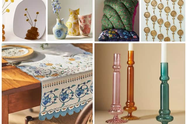 The Anthropology sale offers the opportunity to add an affordable dash of quite luxury to your home. Picture: Anthropology