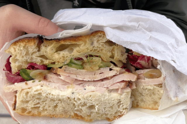 Airport food can be very expensive. You are allowed to bring food for a mid-air picnic, so why not make the most out of it instead?
