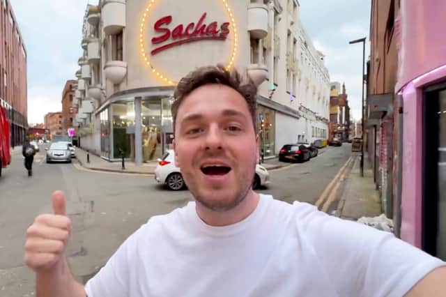 Zac Jones, 26, reviews Sachas in Manchester.