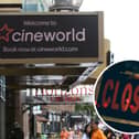 Cinema operator Cineworld has confirmed it will close six UK sites (Photo by Getty/Pexels)