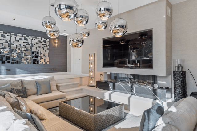 One of the lounge areas at Lingwood