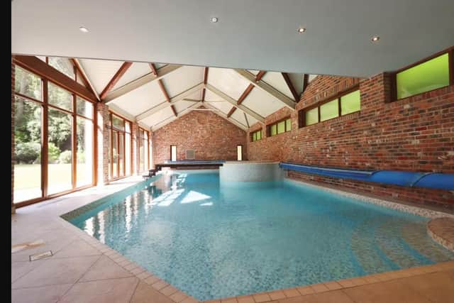 Imagine having your own indoor pool