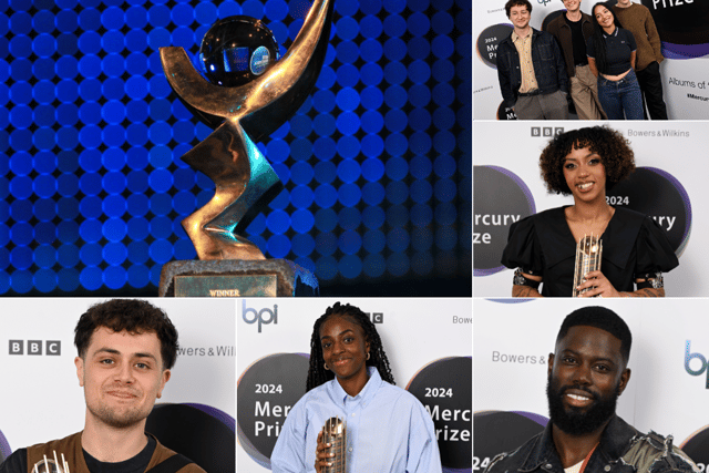 (Clockwise - top right) English Teacher, Nia Archives, Getts, Cat Burns and corto.alto are among the names nominated for this year's Mercury Prize (credit: Mercury Prize/Getty Images)