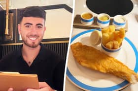 Callum Ryan tries the UK's most expensive fish and chips.