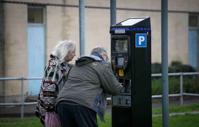 Fake QR codes have been spotted on parking machines across the country. Photo: Matt Cardy/Getty Images