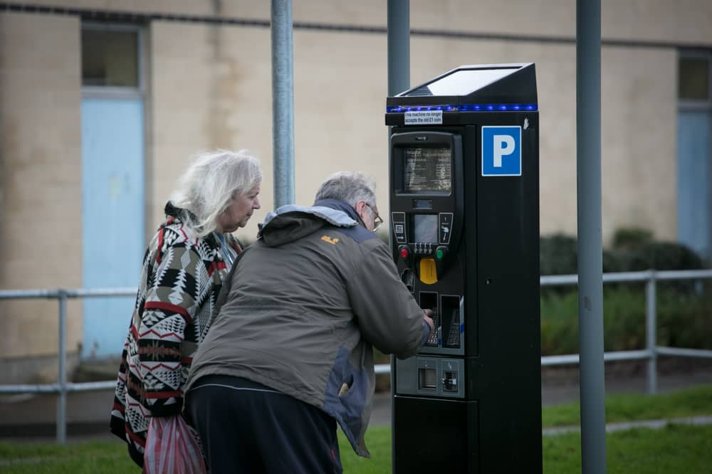 Fake QR codes have been spotted on parking machines across the country. Photo: Matt Cardy/Getty Images