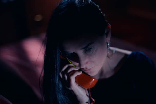 Demi Moore in the body-horror "The Substance." The film elicited shocks from Cannes Film Festival audiences for it's visceral elements - will Frightfest 2024 fans feel the same way?