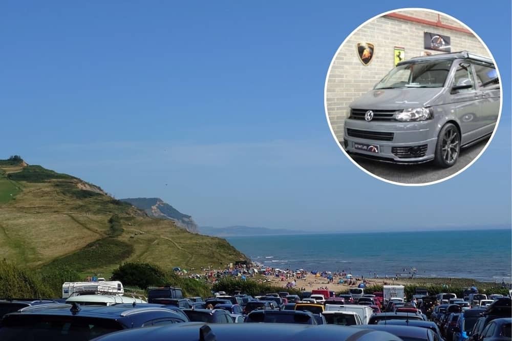 The high-spec campervan we hired through Camplify took us along the UK's south coast in complete comfort