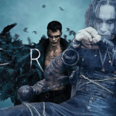 Bill Skarsgård has very big boots to fill, as he takes on the role made famous by the late Brandon Lee (right) with the "modern reimagining" of "The Crow," out in UK cinemas later this week.