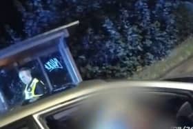 Prince Siziba, 32, was caught almost three times the drink drive limit while his children were in the car thanks to a call from a member of the public.