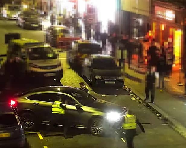 Yussuf Mohamed Mire, 35, performing a "dangerous" U-turn to escape officers in Bournemouth, Dorset.