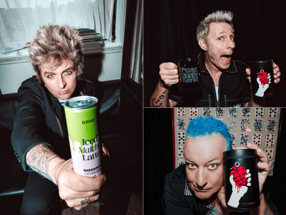 Green Day have released their latest collaboration with Grind this morning, as speculation continues if they'll be performing at Glastonbury 2025.