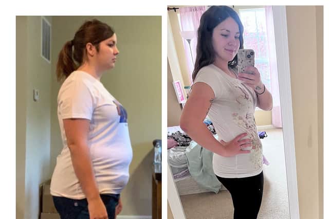 Danielle found the AI coach AVO helpful in her weight loss journey
