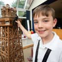 Charlie Barratt became the voice of the Blackpool Tower lift in 2022