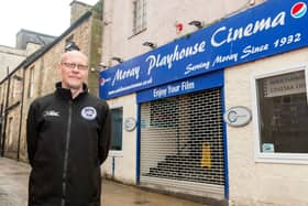 Staff at Moray Playhouse are convinced the movie theatre is haunted after a series of paranormal occurrences. Pictured: General manager, Steven Bieszke. 