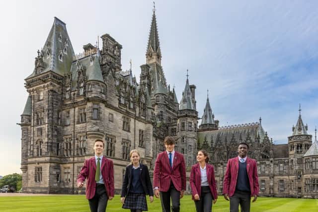 Fettes College in Scotland