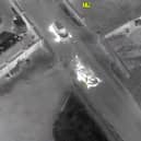 Police on land and in the air combined to great effect to bring a speeding car to a halt and arrest three suspects.