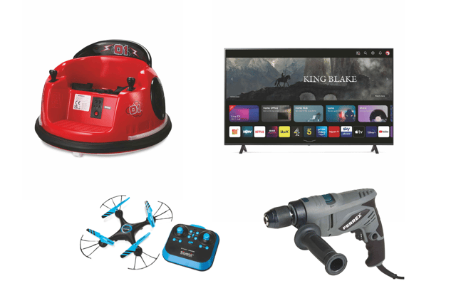 Some unexpected items on the middle aisles as part of Aldi's early Black Friday Specialbuys event