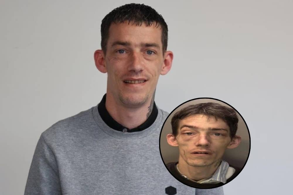 James is approaching two years' clean, and the former drug addict and shoplifter now helps to prevent theft