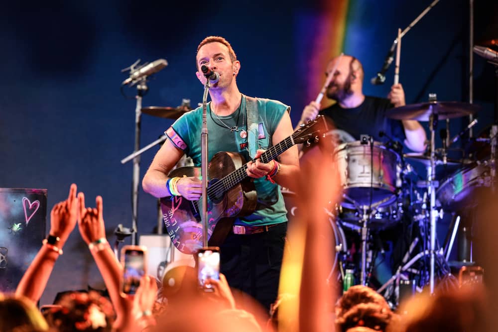 Coldplay lead singer Chris Martin