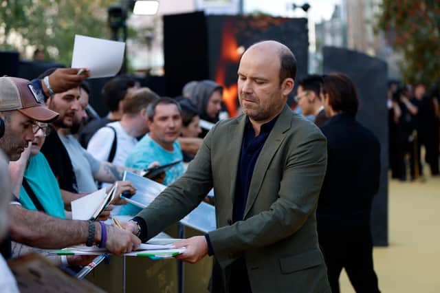 Rory Kinnear plays Nicol Trowbridge in The Diplomat on Netflix. Photo: John Phillips/Getty Images for Prime Video