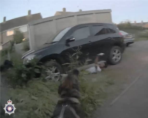 Thug who glassed 'Good Samaritan' in pub found hiding under car.