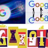 Google Doodle for Monday November 25 is 'Celebrating Chess'. Photo: Google/ Getty Images