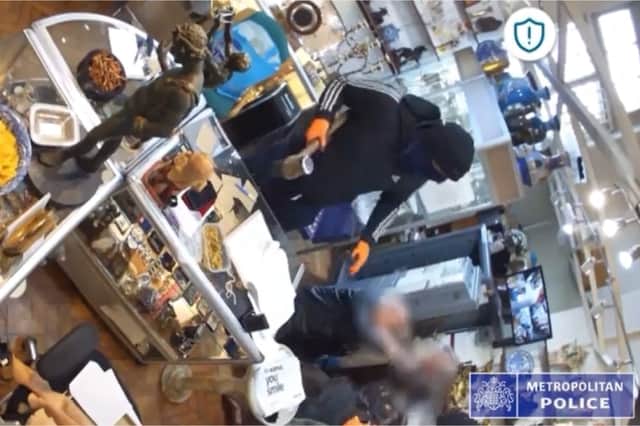 Ian Towning was attacked during the '£200k' raid.