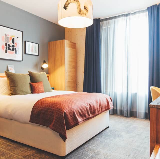 Beautiful rooms and tasty food