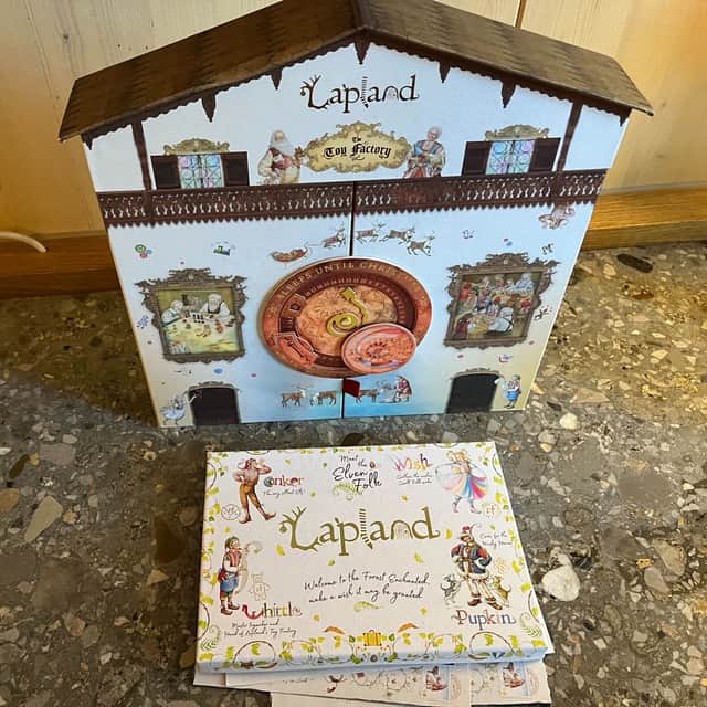 The Sleeps Before Christmas advent calendar and unique personalised invites for Lapland UK
