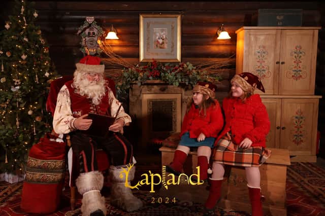 Father Christmas at Lapland UK