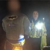 Man dressed as Batman is arrested for drink driving.