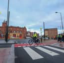 West Bar roundabout has officially reopened after an extensive remodelling.