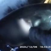 Watch shocking moment drunk driver is arrested with a young child in his car