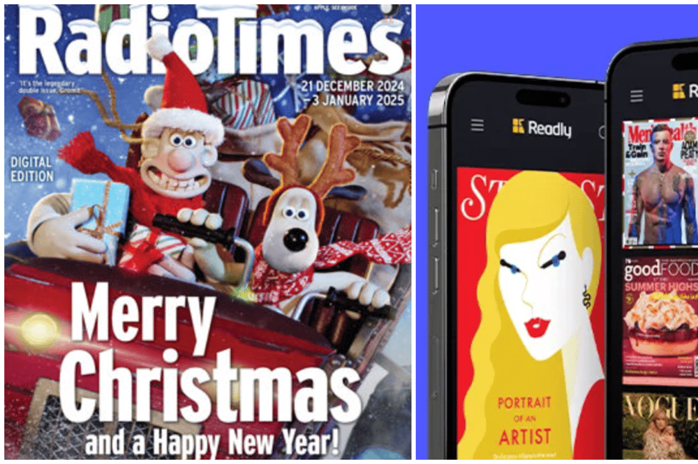 Enjoy festive favourites like Radio Times with Readly's two-month free trial 