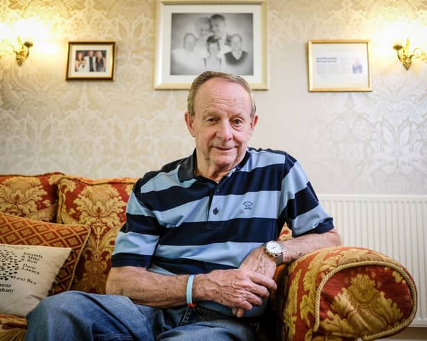 Ray Wragg, from Sheffield, has given away most of his lottery fortune. Photo: Tom Maddick SWNS.com
