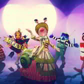 The Masked Singer s6 - Spaghetti Bolognese, Crab, Tattoo Heart, Snail, Kingfisher, Teeth