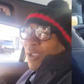 Mike Johns got stuck in a driverless car when it wouldn't stop circling a car park.