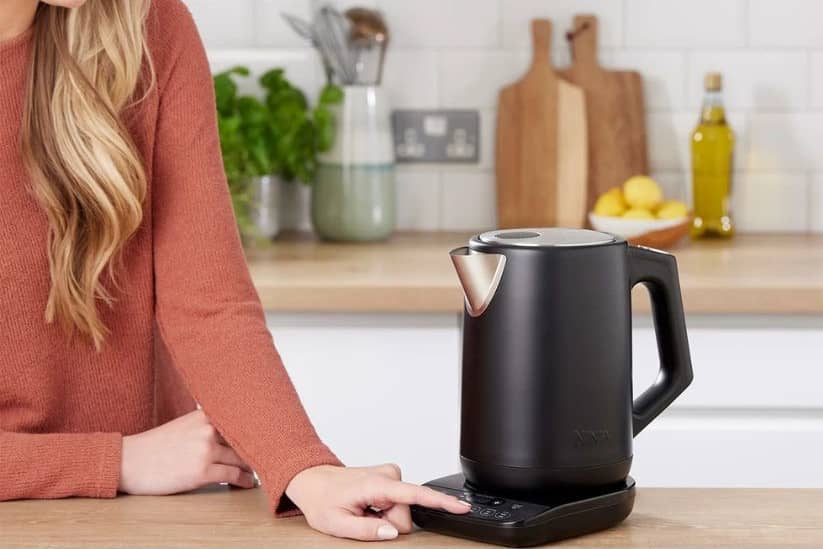 The Ninja Perfect Temperature Kettle can set temperatures to the nearest degree