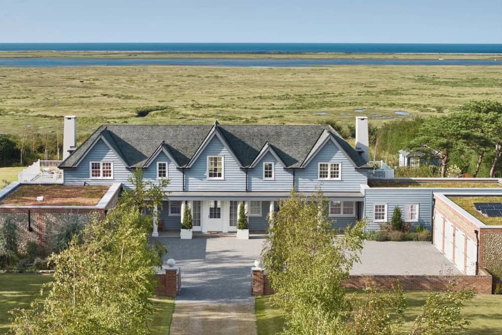 The £6m Norfolk house has incredible views across the North Sea