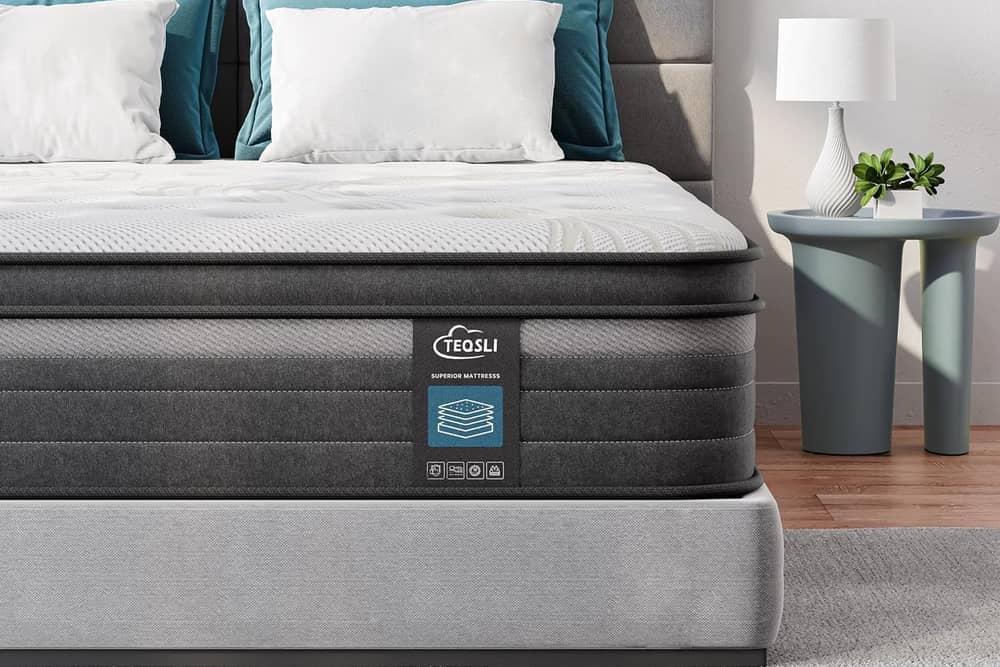 The TeQsli Gel Mattress is less than £200 for most sizes