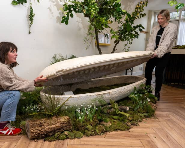London funeral firm creates the world's first living coffins made from mushrooms 